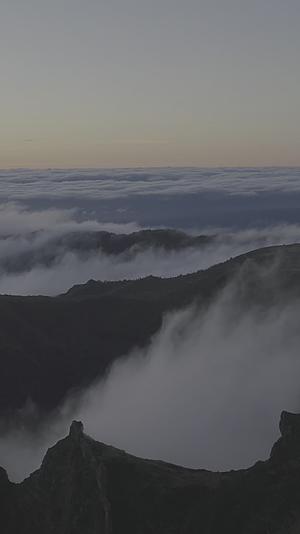日出云海群山云雾视频的预览图