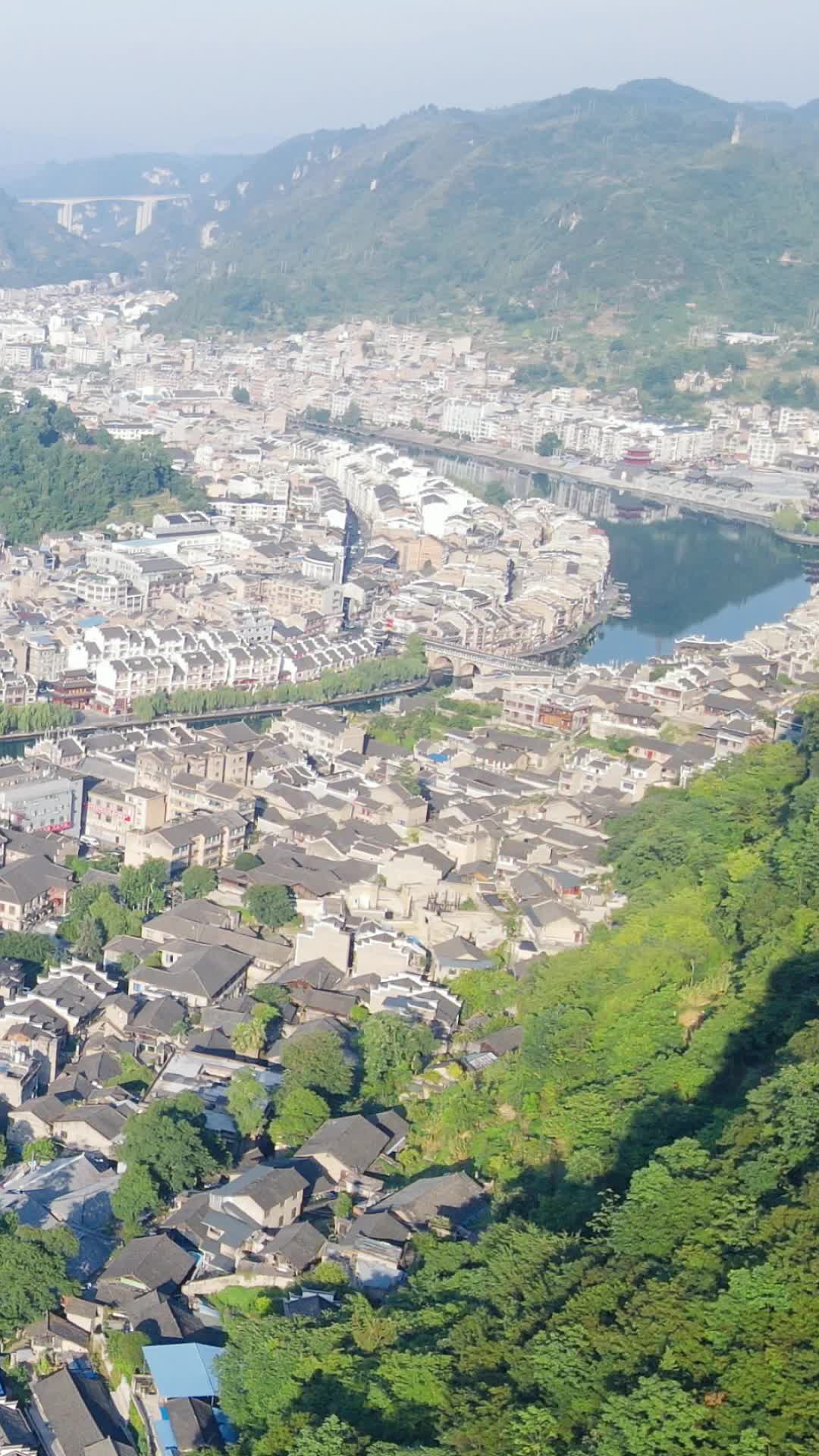 贵州镇远古镇5A景区航拍视频的预览图