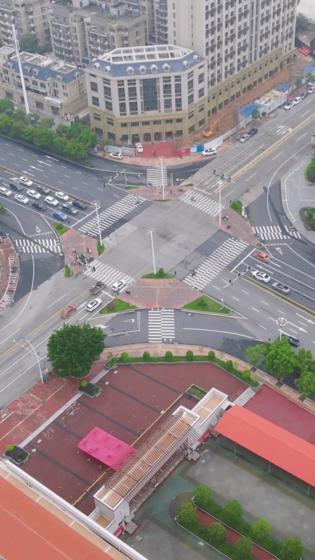 福建漳州城市风光竖屏视频的预览图