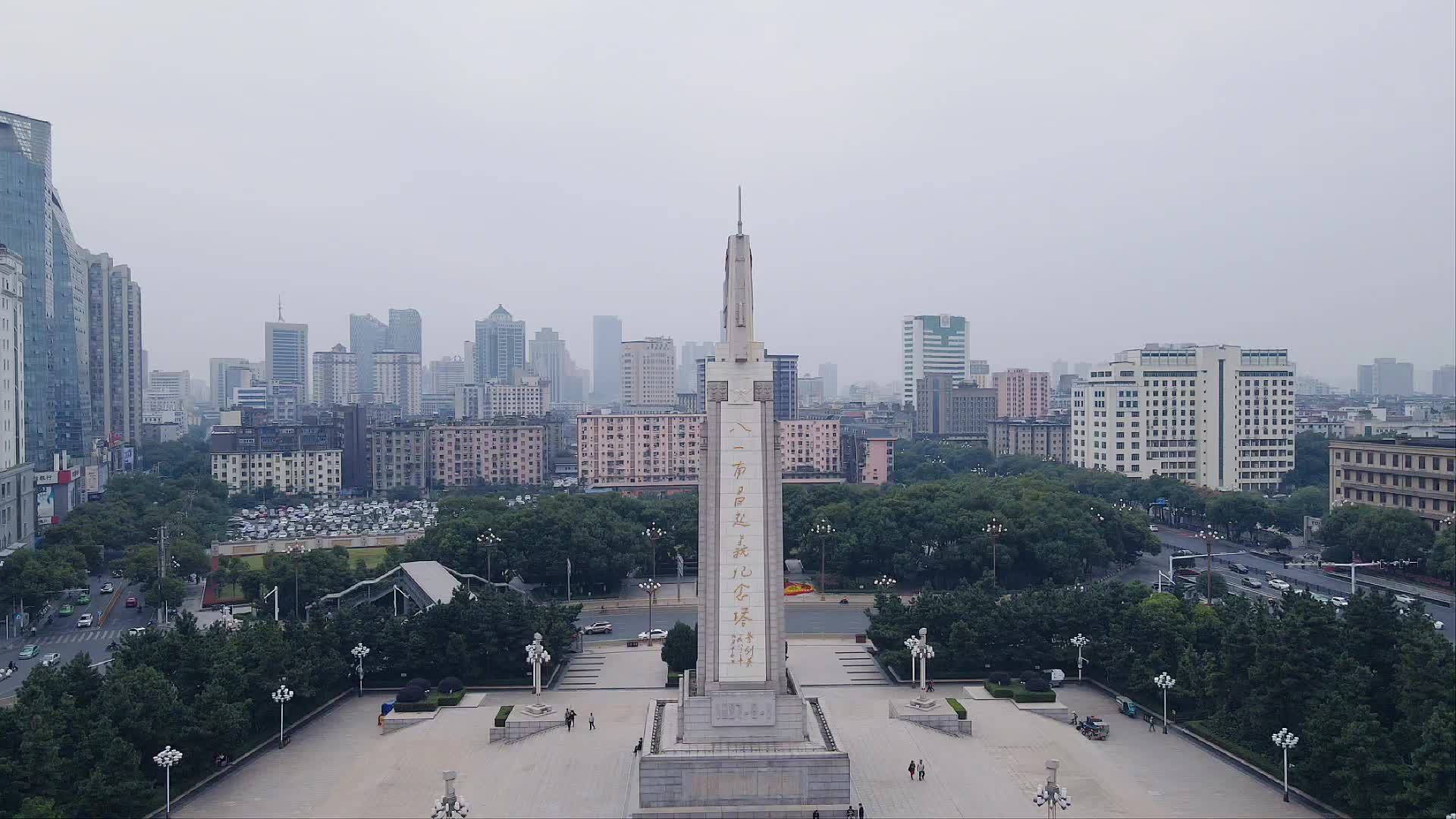 江西南昌城市宣传片地标建筑航拍视频的预览图