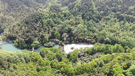 航拍湖南中坡山国家森林公园视频的预览图
