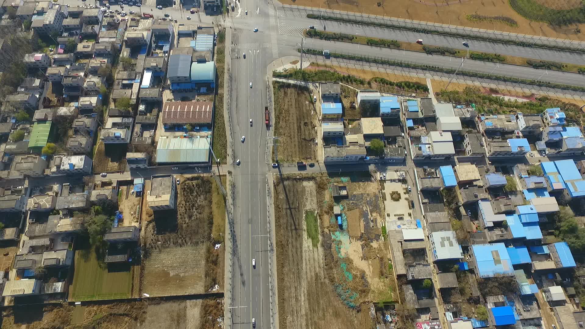 航拍安阳文峰区城区视频的预览图