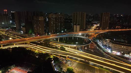 城市日落和夜景视频的预览图