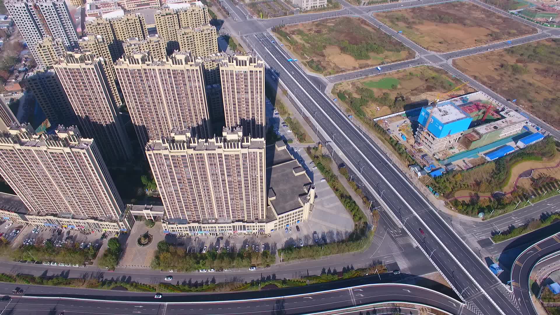安阳城区航拍视频的预览图