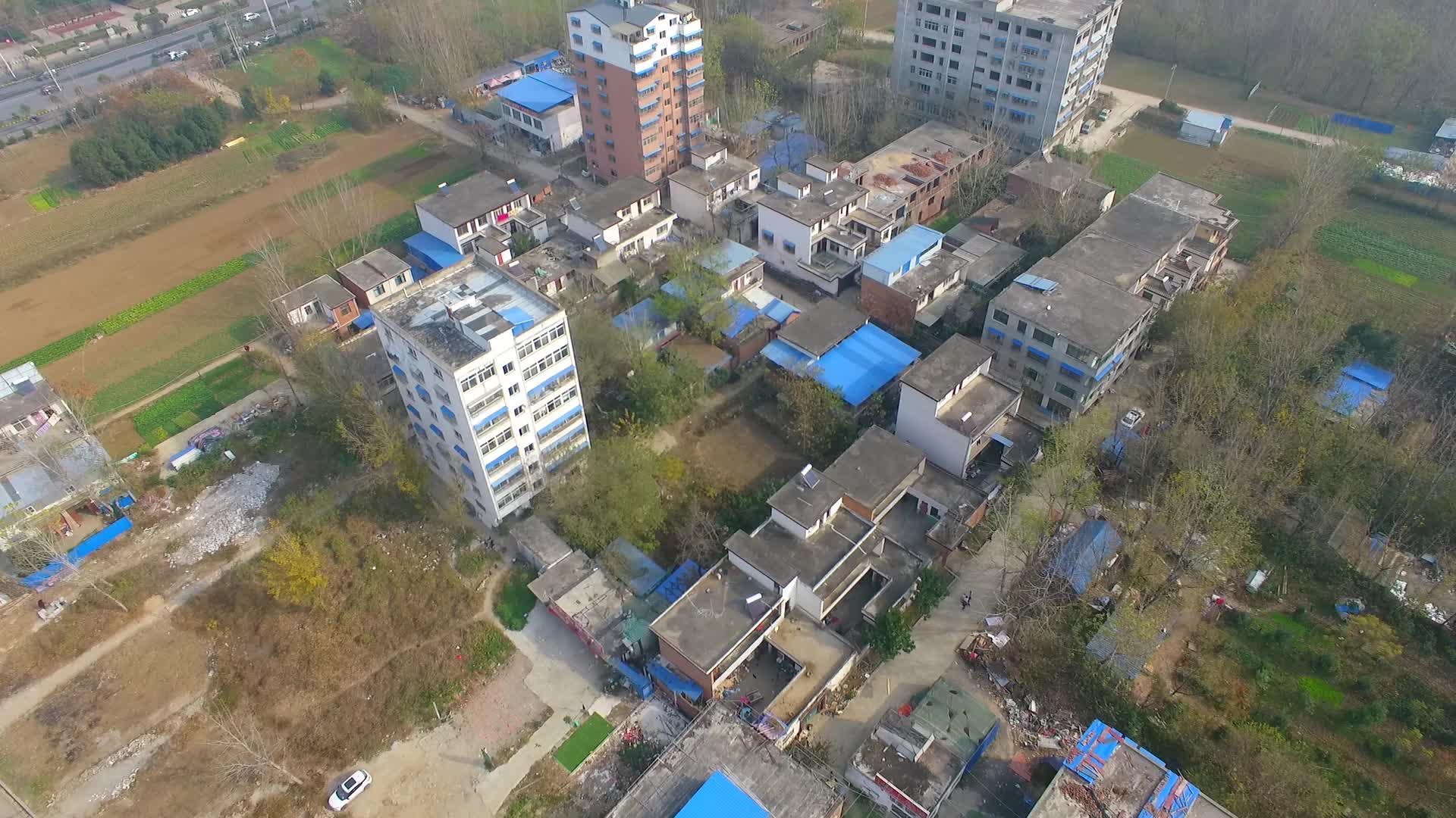 安阳城区航拍视频的预览图