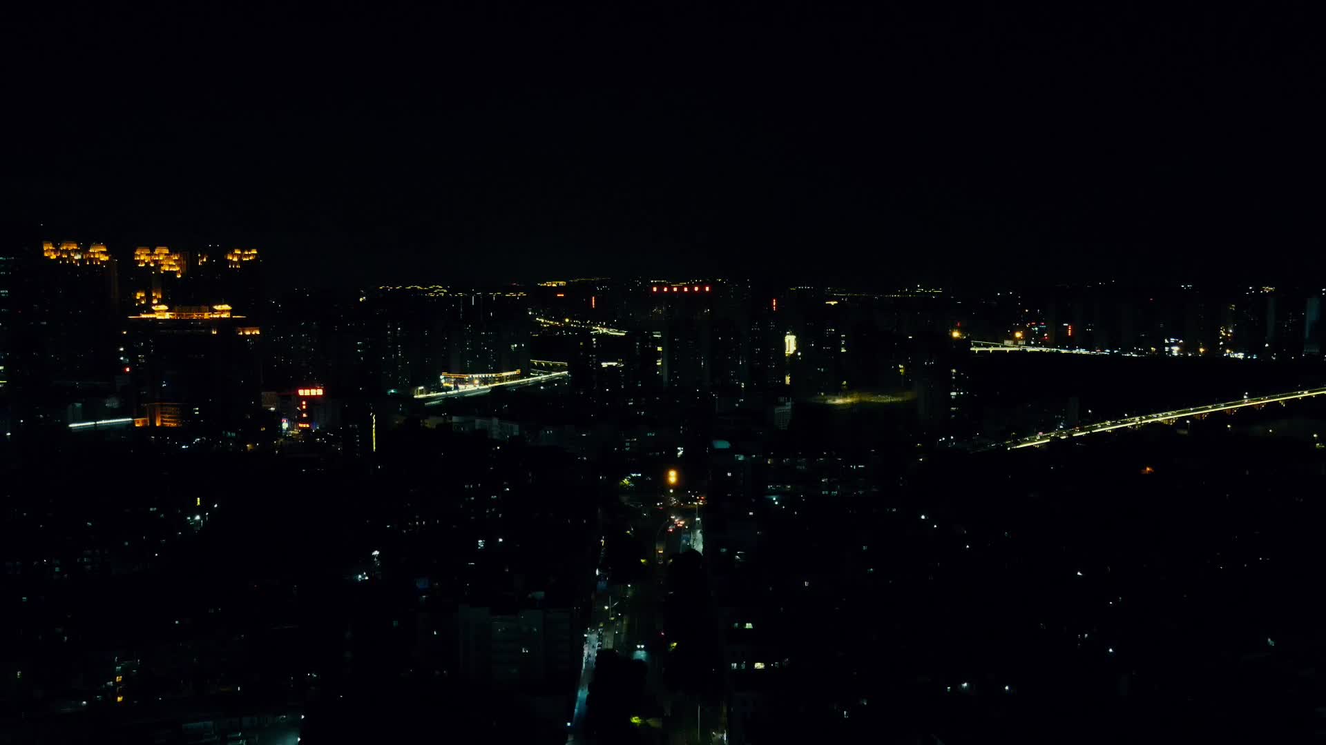 福建泉州城市夜景航拍视频的预览图