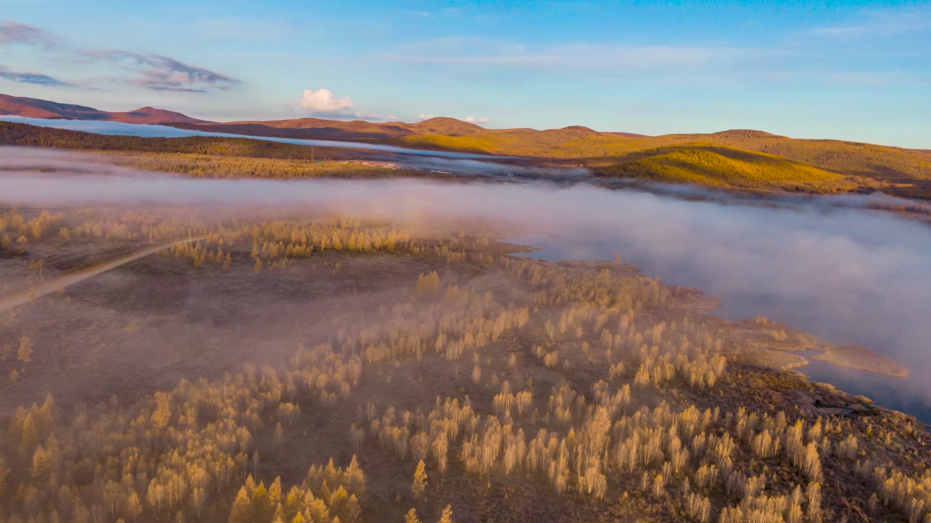 4K航拍阿尔山自然风光视频的预览图