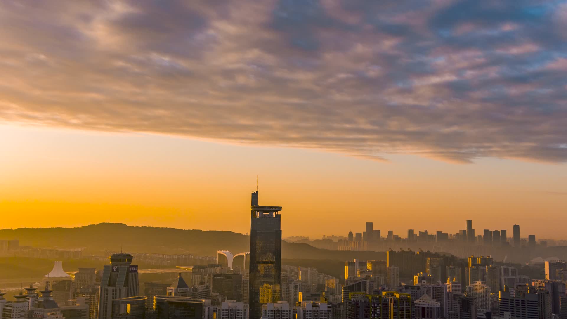 4K航拍广西南宁城市风光视频的预览图