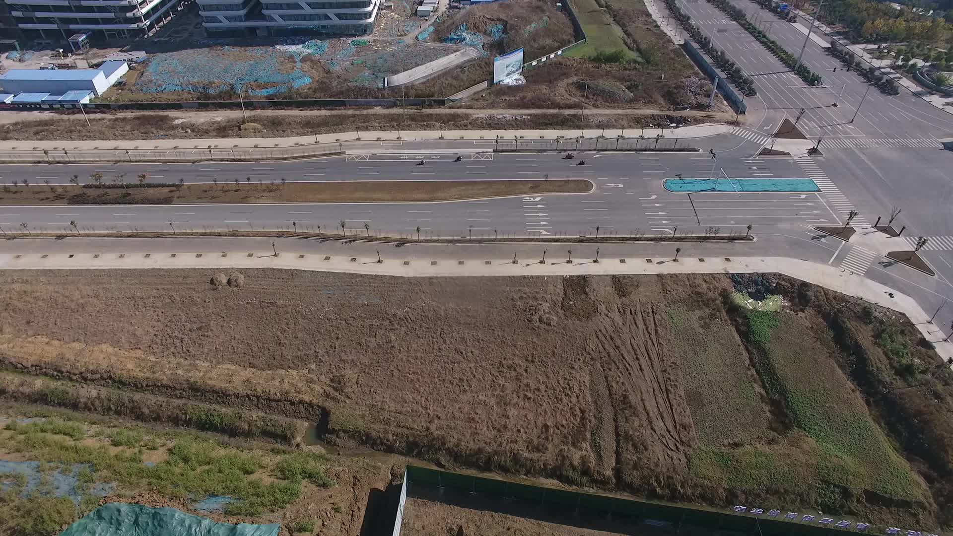 航拍安阳文峰城区视频的预览图