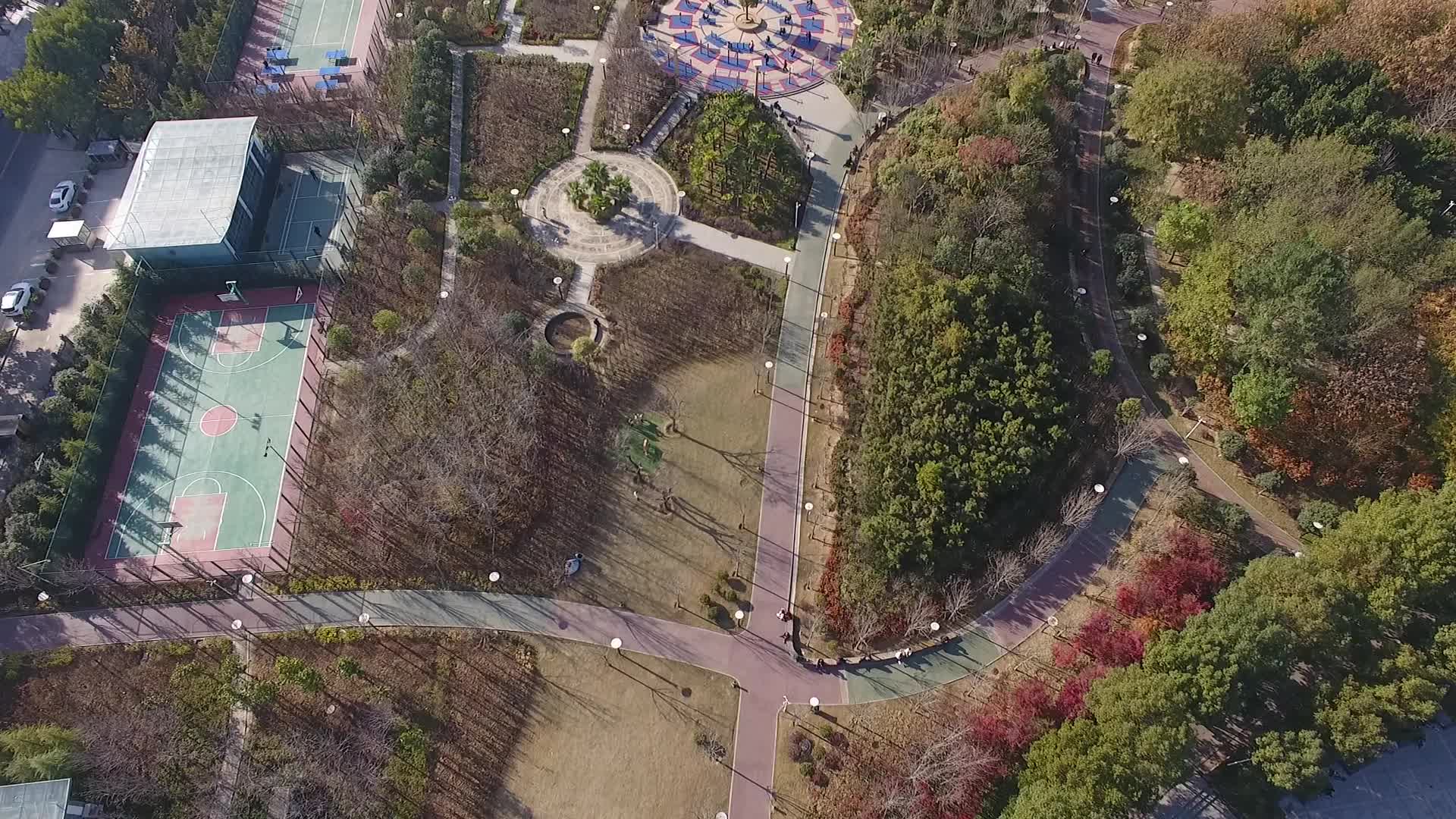 俯拍安阳文峰城区视频的预览图