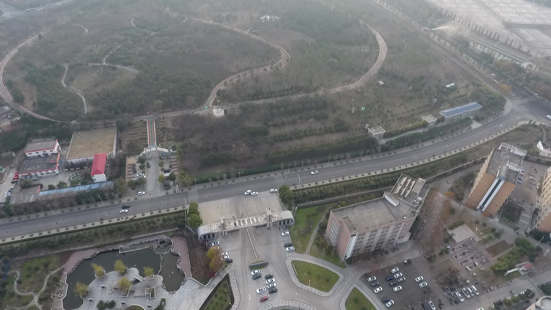 平顶山新城区航拍视频的预览图