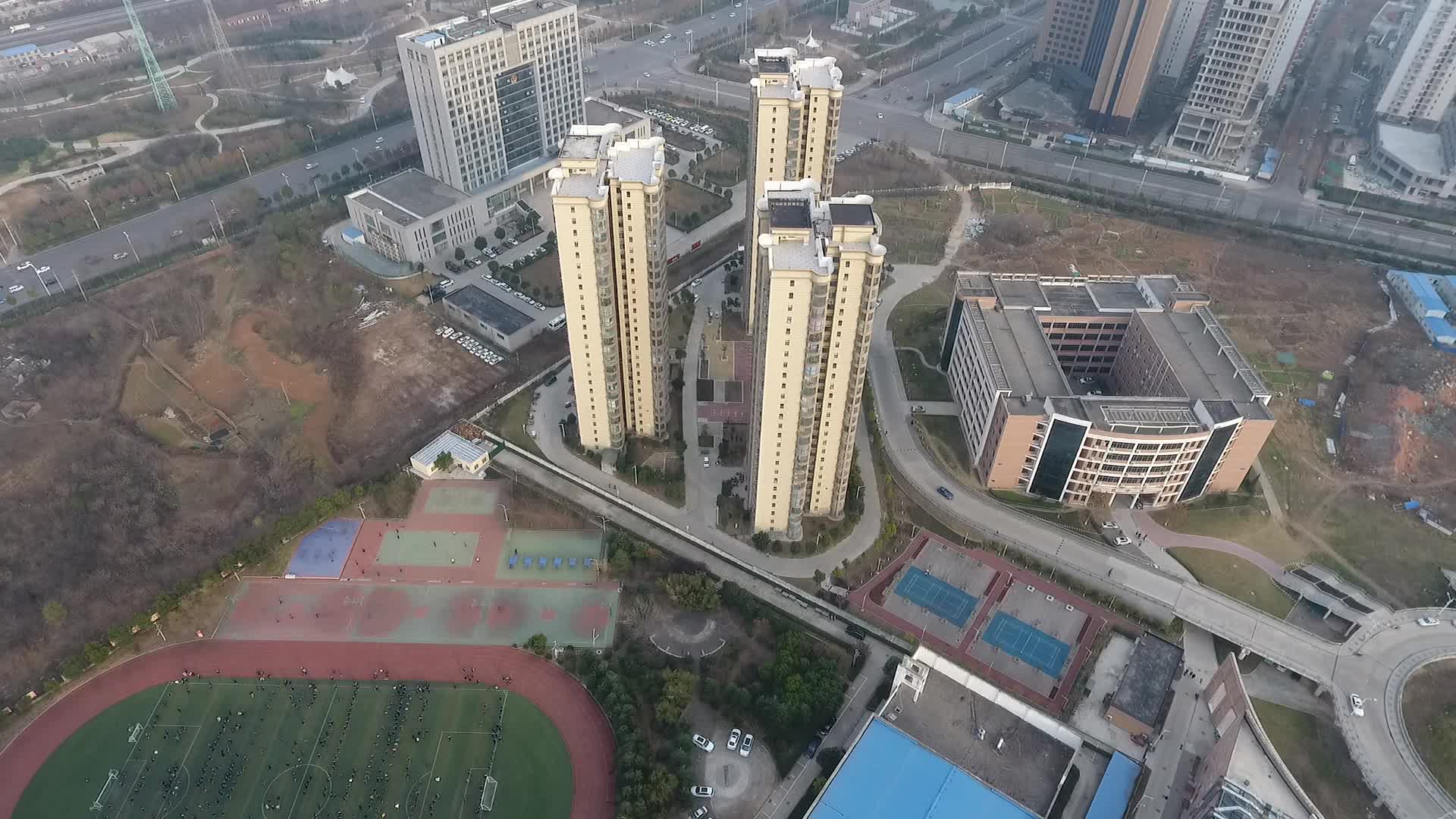 平顶山新城区航拍视频的预览图