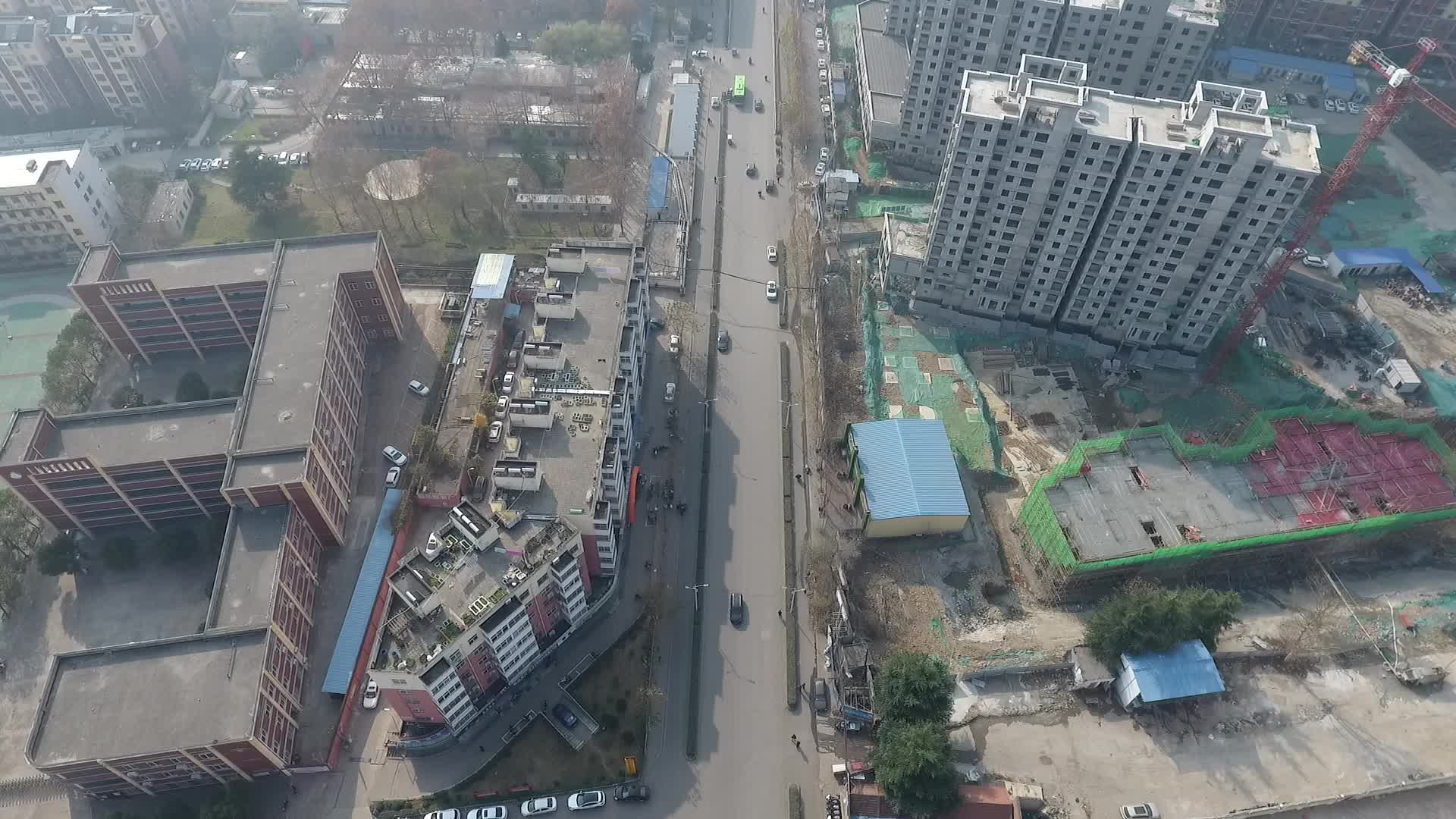 平顶山市新城区俯拍视频的预览图