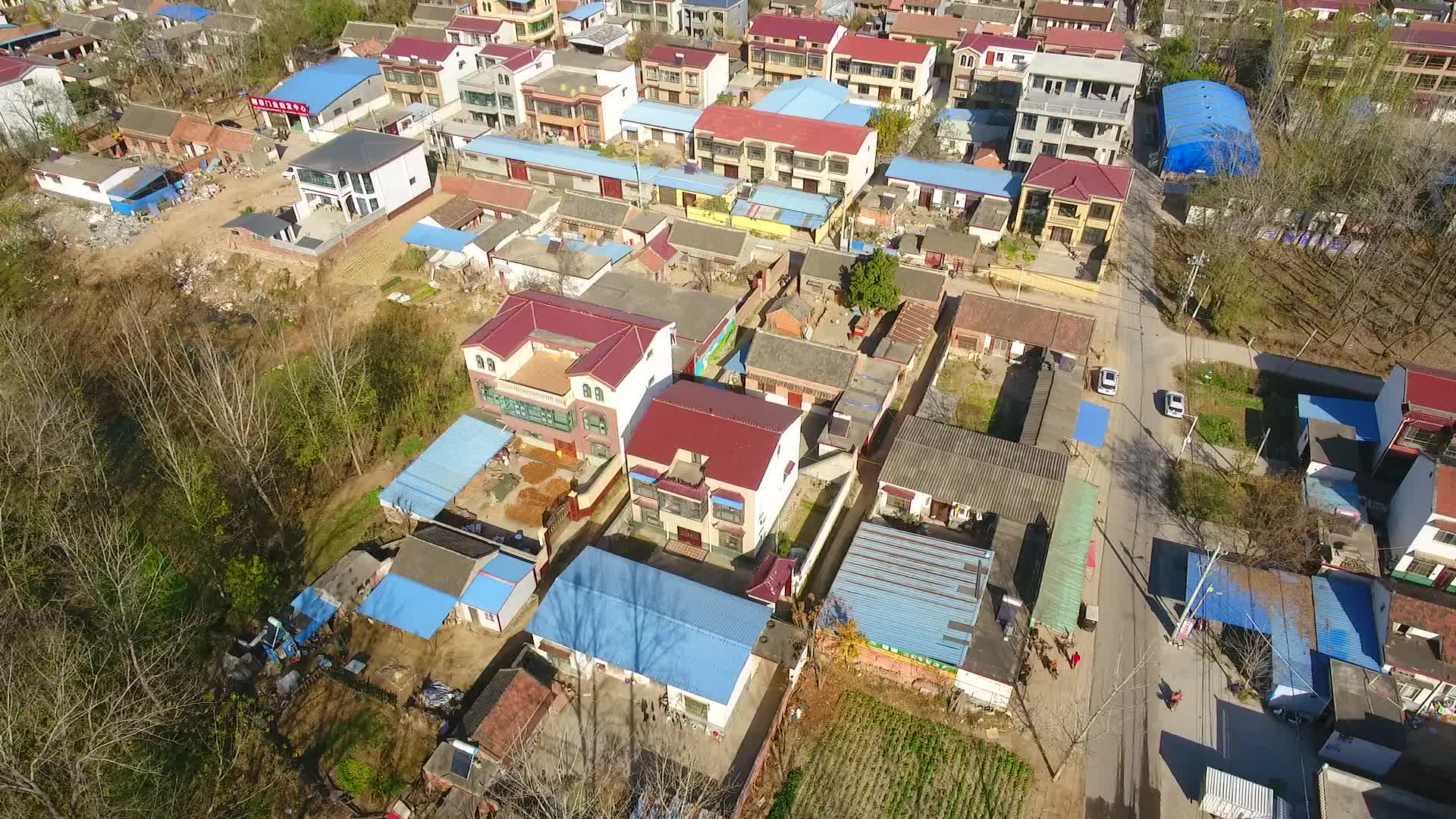 河南周口市航拍视频视频的预览图