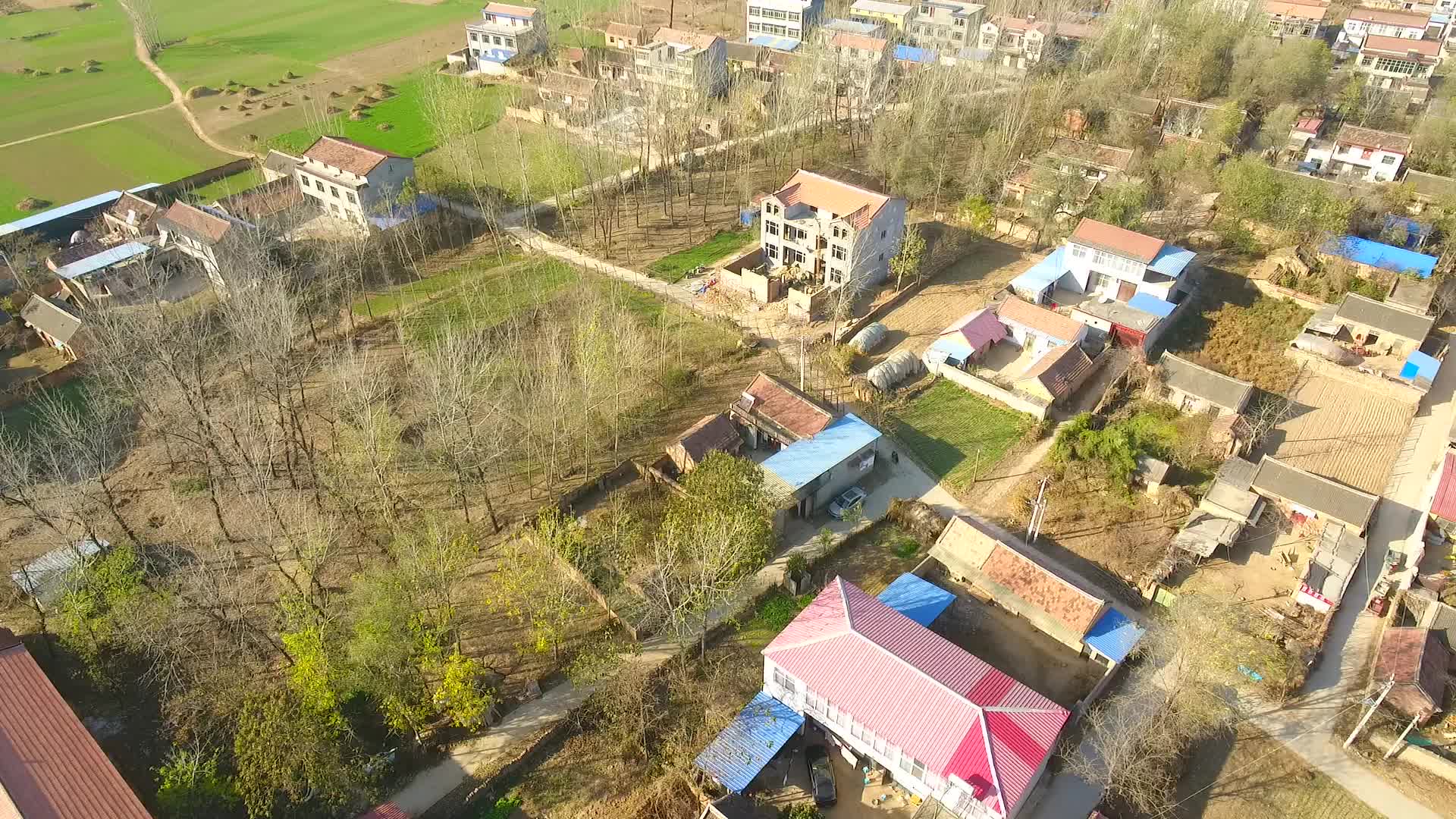 俯拍河南周口市城区视频的预览图