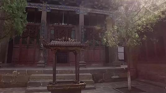 山西皇城相府陈氏宗祠航拍视频的预览图