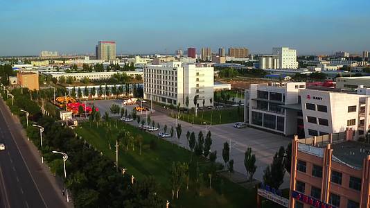 航拍宁夏金凤工业园视频的预览图