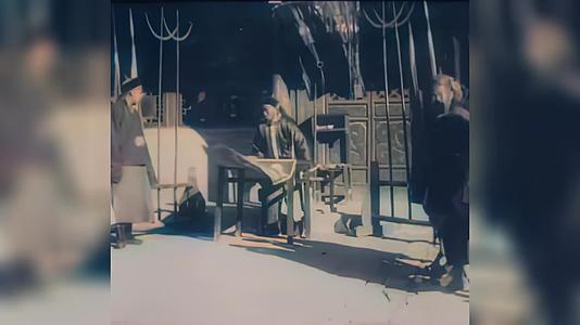 1905年晚清时期的系列珍贵影像一树静春光袭视频的预览图