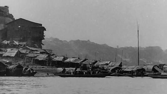 19世纪末上海港码头工人视频的预览图