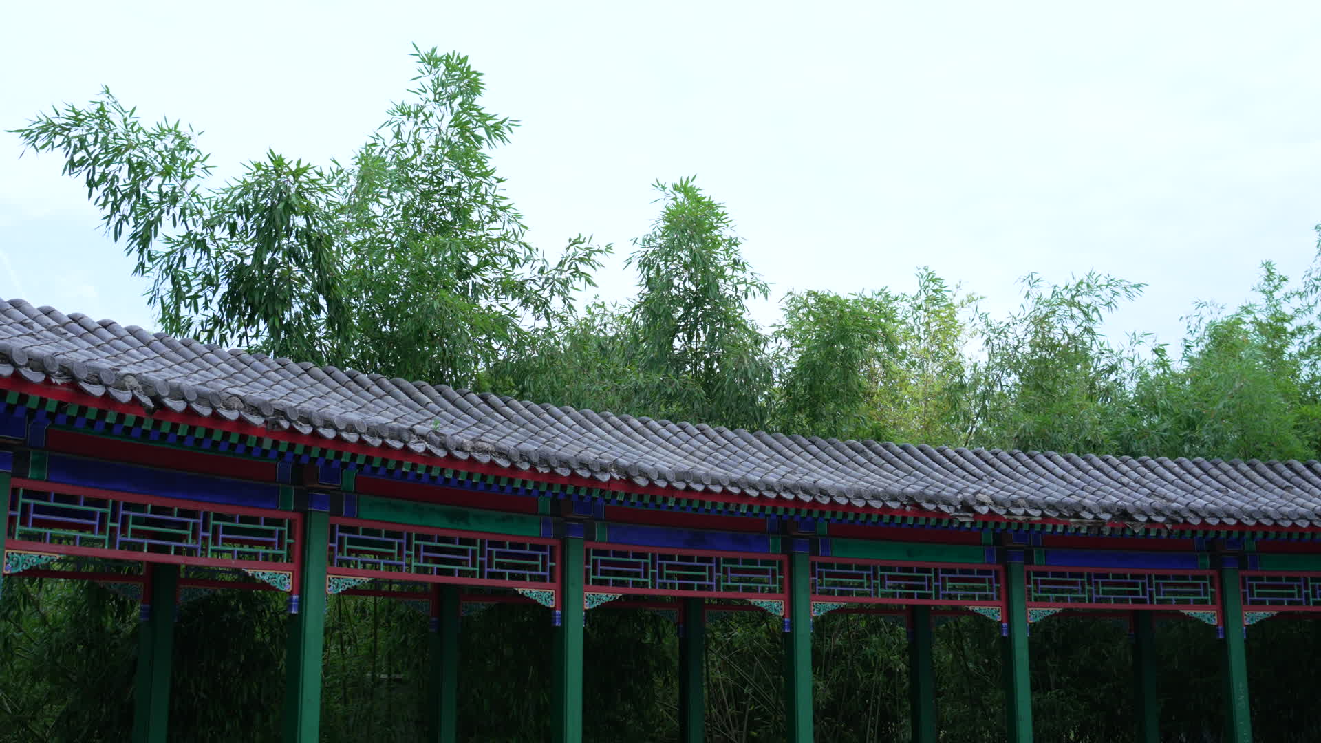 武汉园博园北京园建筑视频的预览图