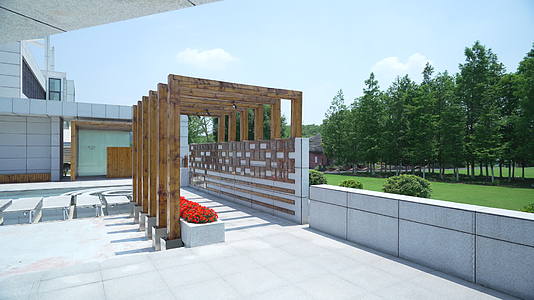 武汉园博园国际风情园建筑视频的预览图