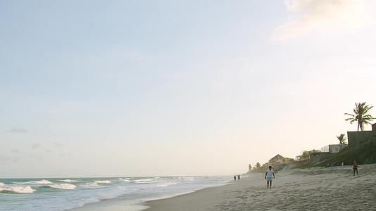 海边风景自然沙滩视频的预览图