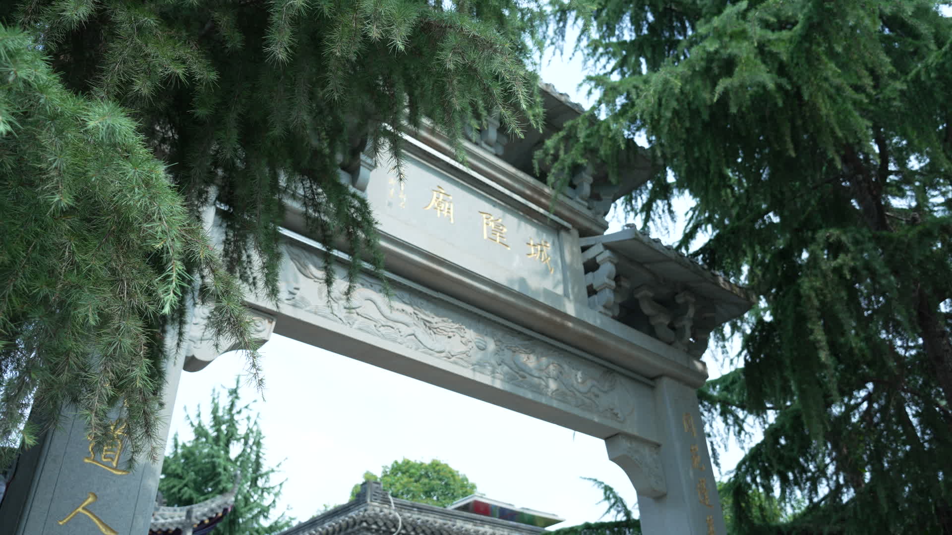 武汉武昌区城隍庙古建筑视频的预览图