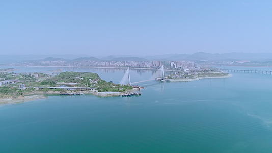 鄂西北汉江上大桥视频的预览图