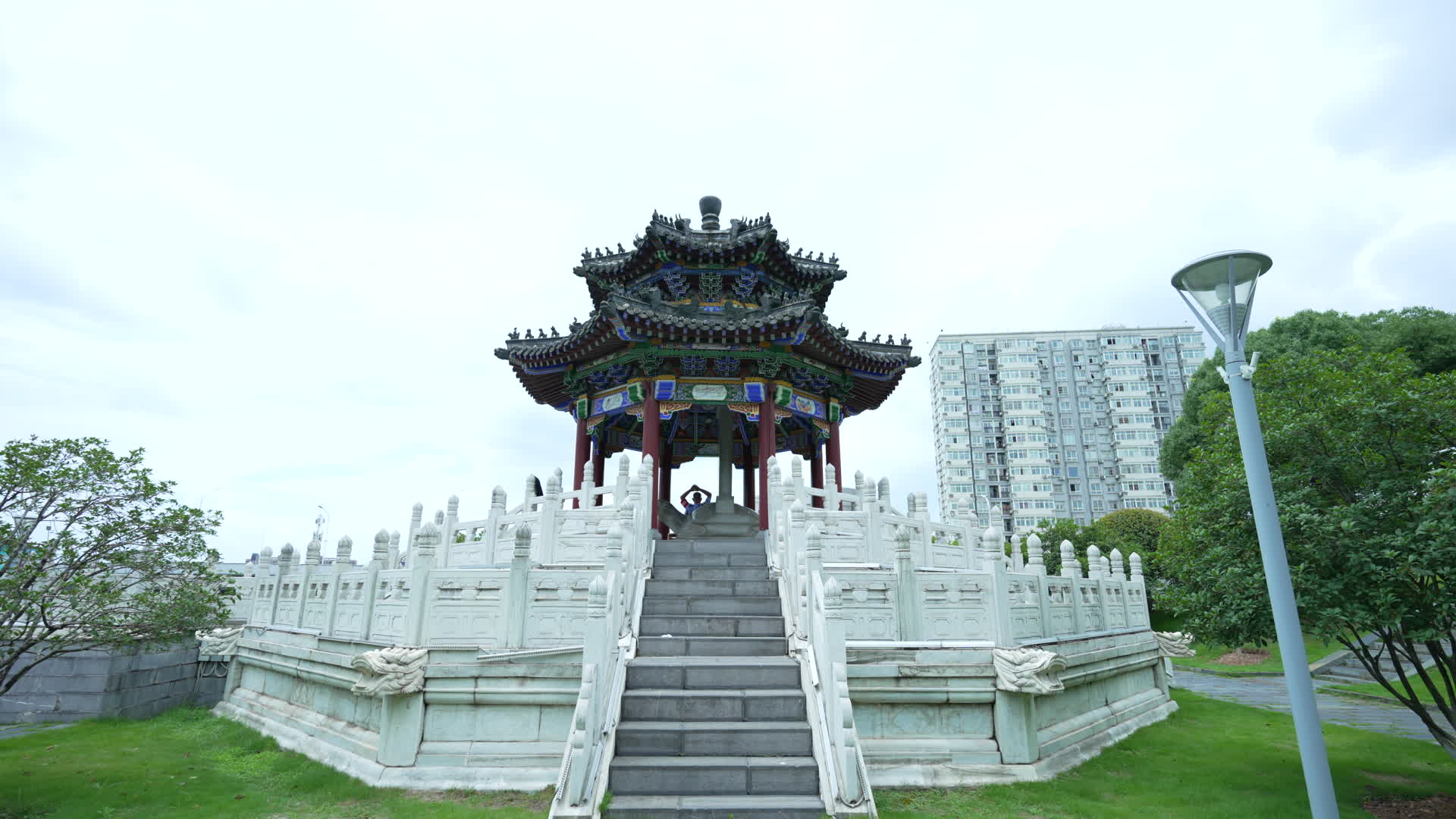 武汉楚望台遗址公园视频的预览图