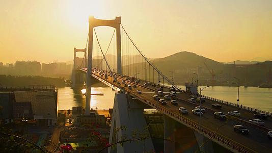厦门海沧大桥建筑风光视频的预览图