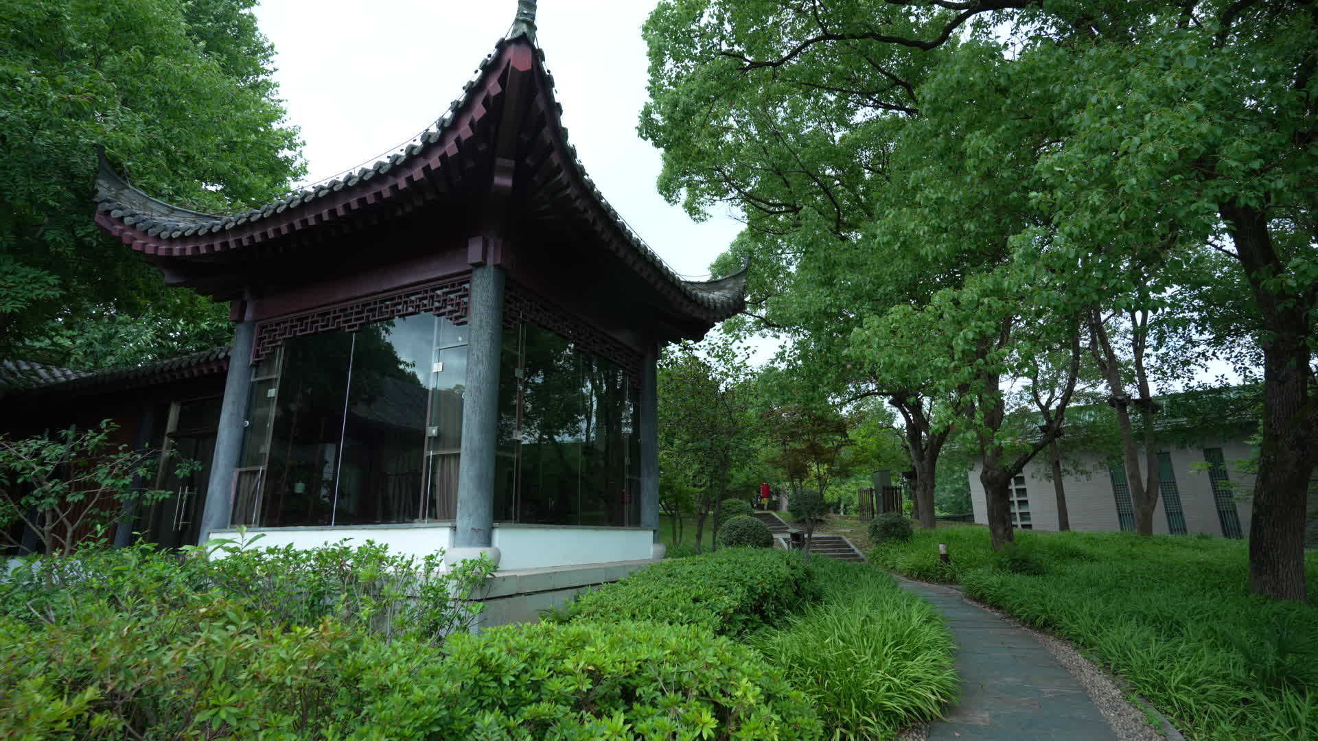 武汉东湖风景长天书院视频的预览图