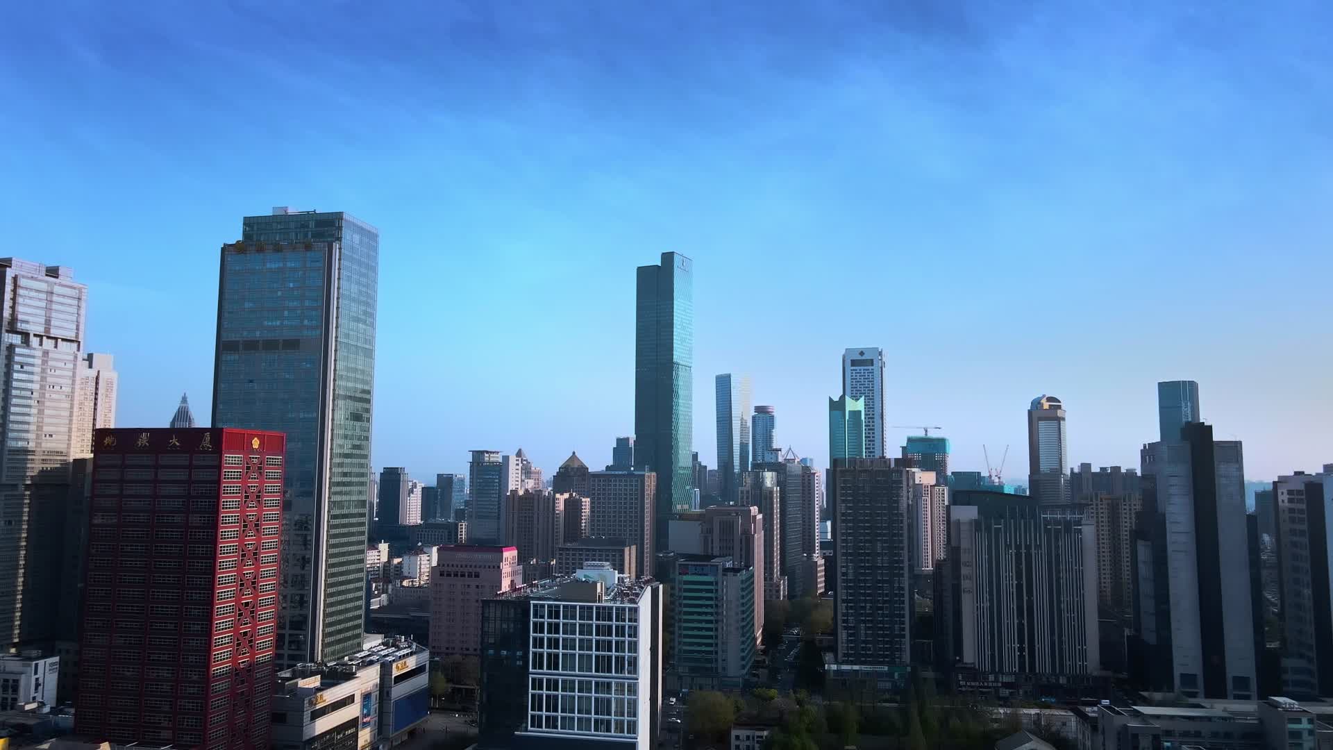 南京城市高楼视频的预览图
