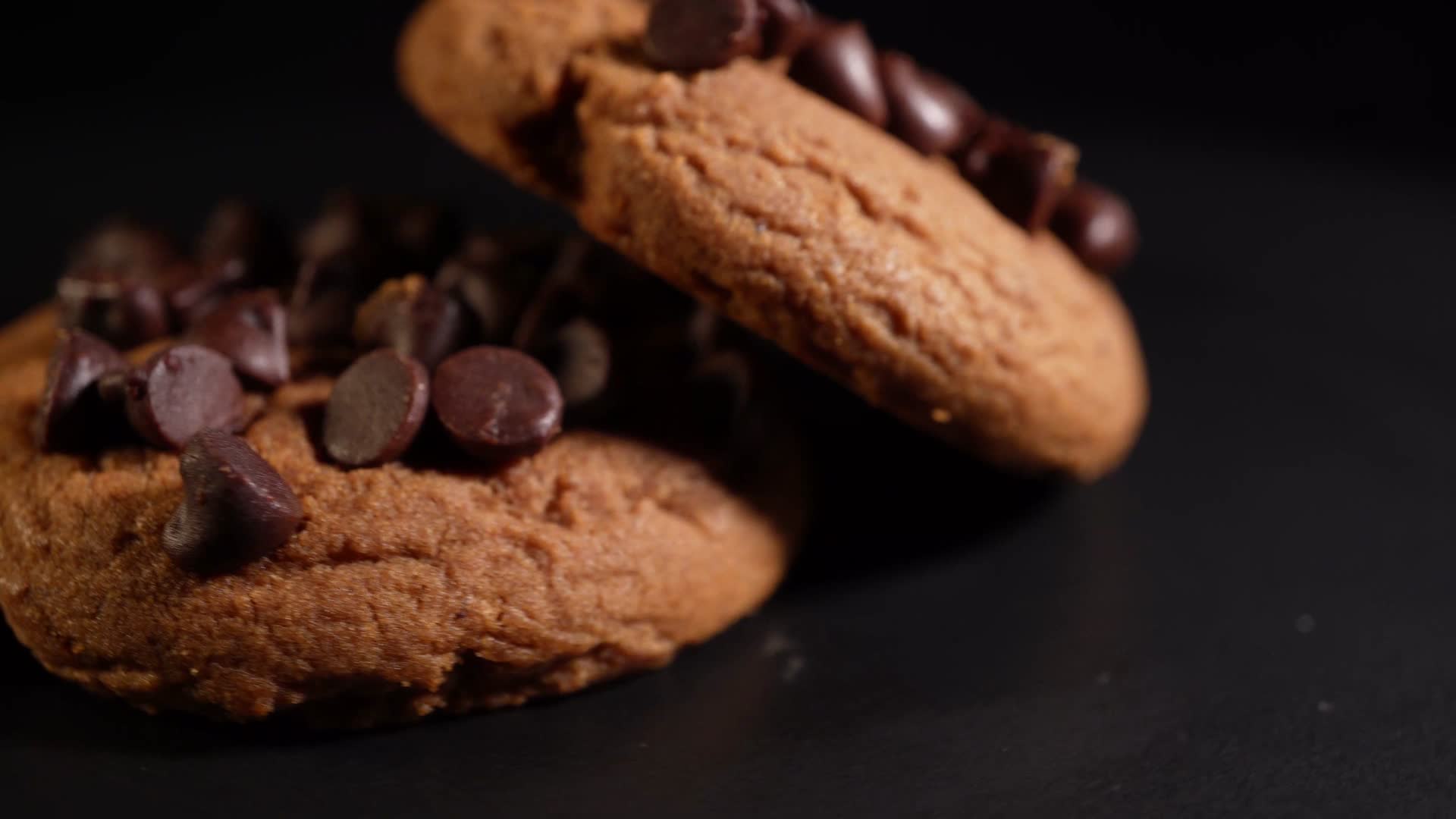 曲奇饼干甜品零食巧克力饼干视频的预览图