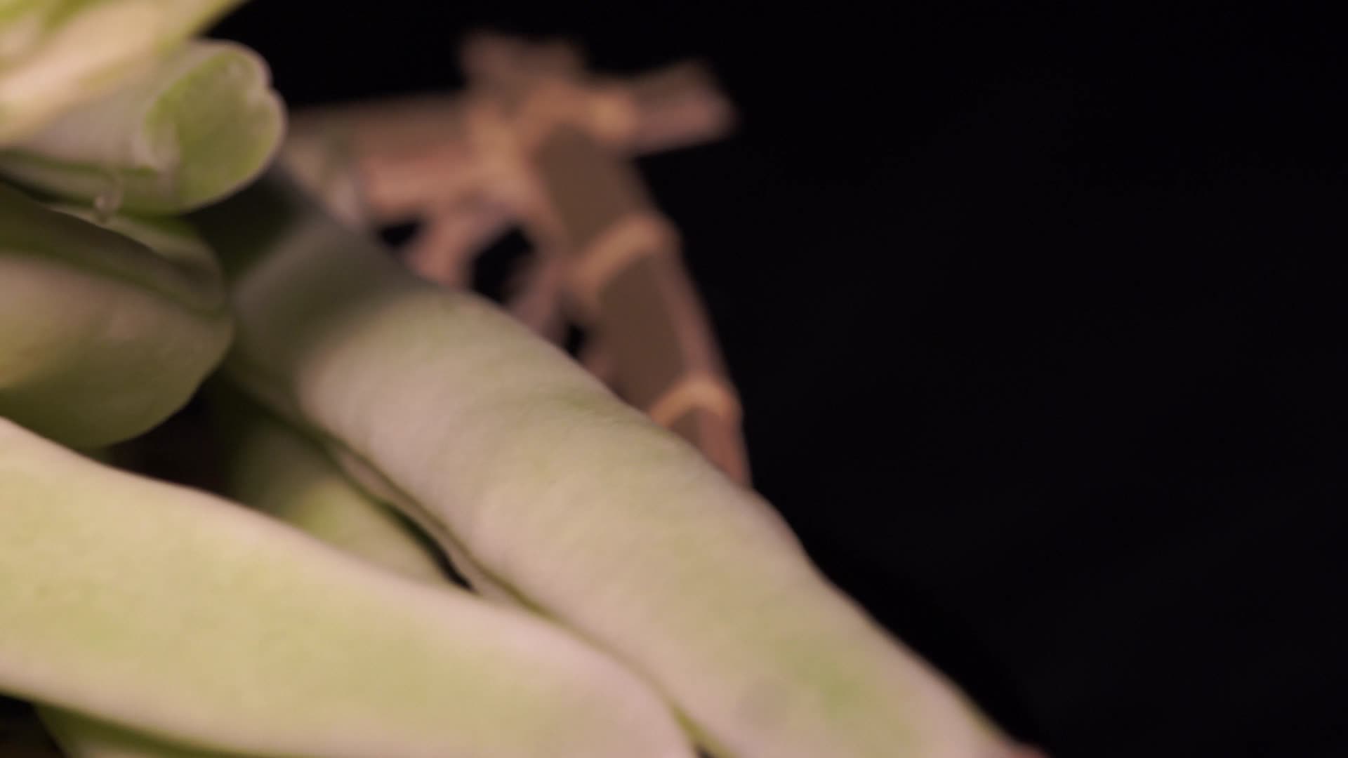 蔬菜食材加长扁豆豆角视频的预览图