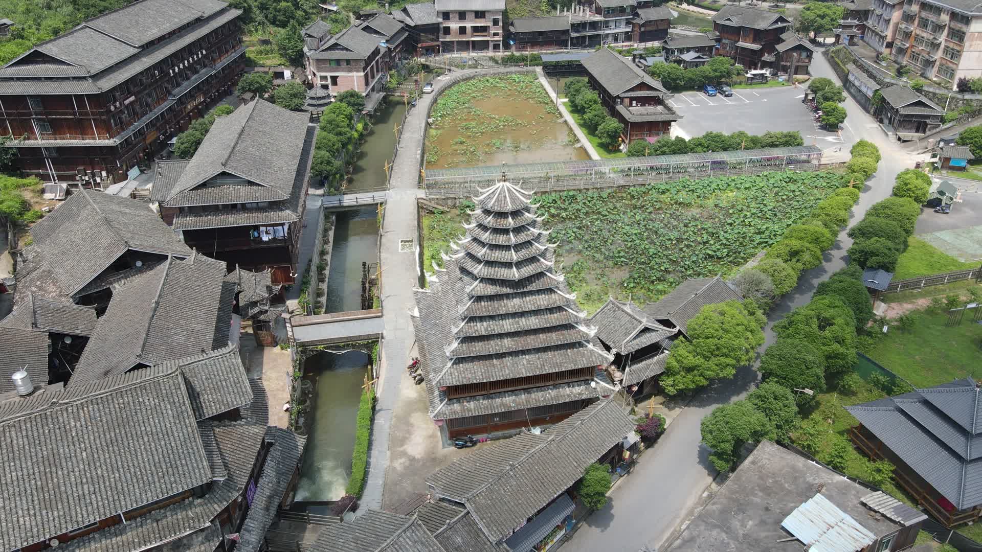 通道皇都侗民族文化村视频的预览图