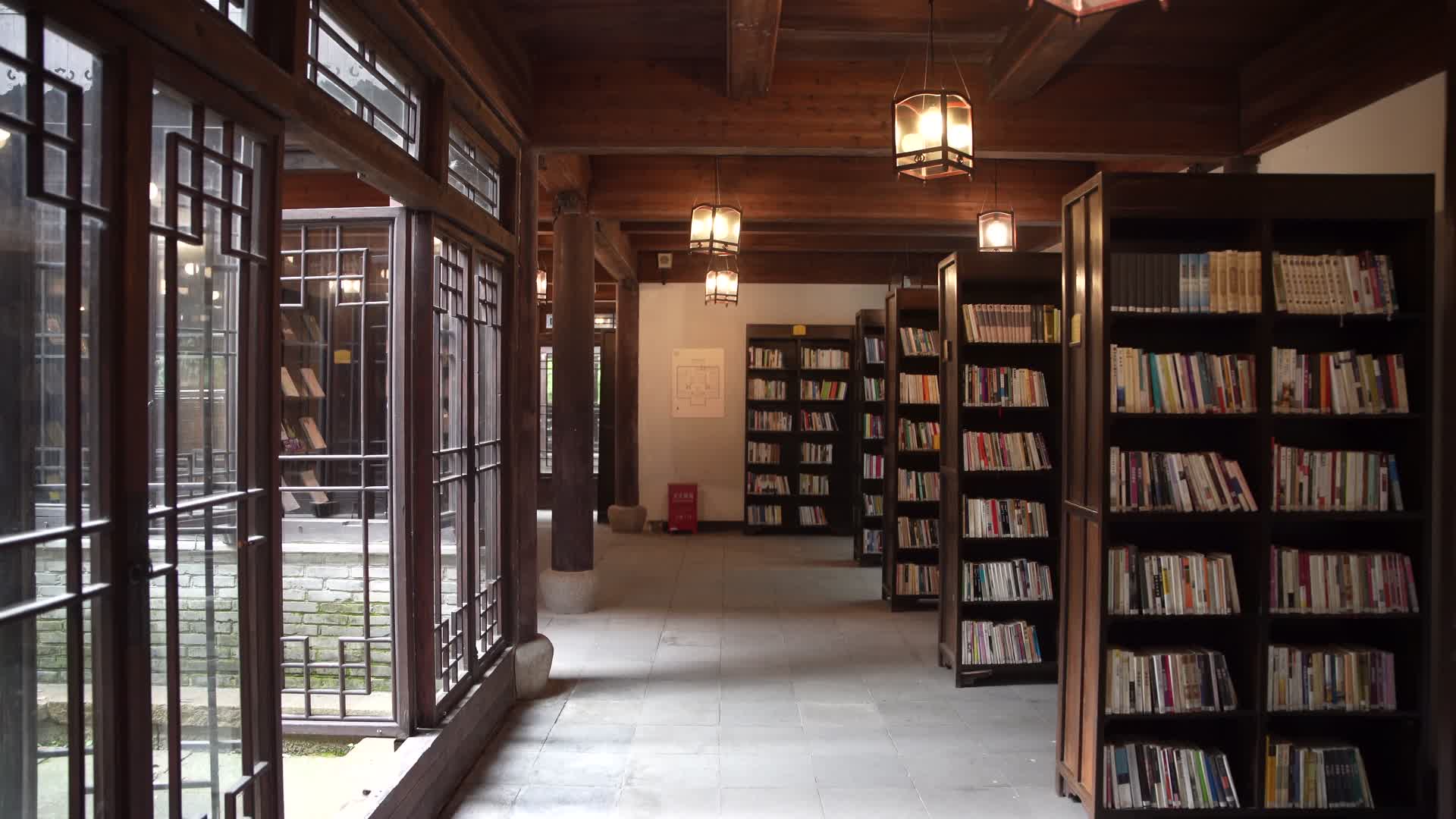 嘉兴乌镇西栅昭明书院视频的预览图