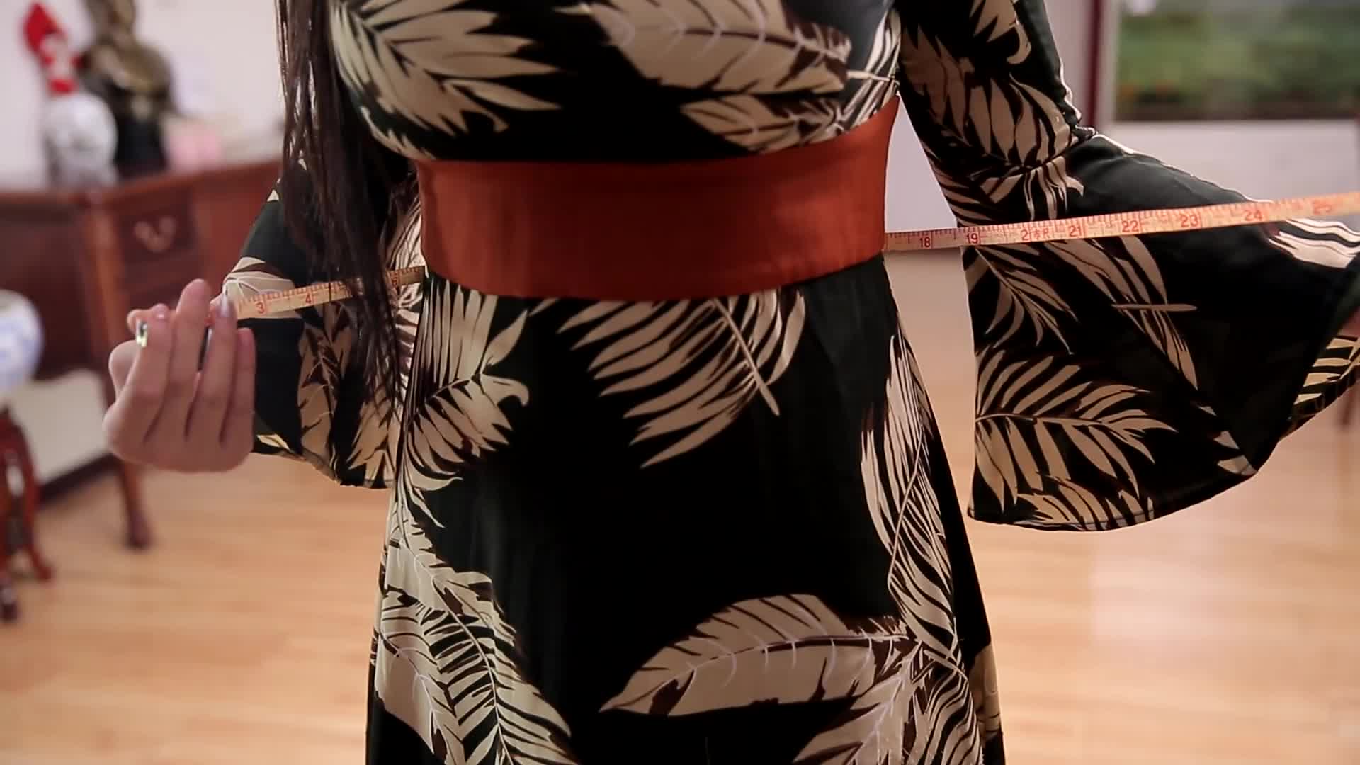 镜头合集大码衣服减肥成功对比量腰围视频的预览图