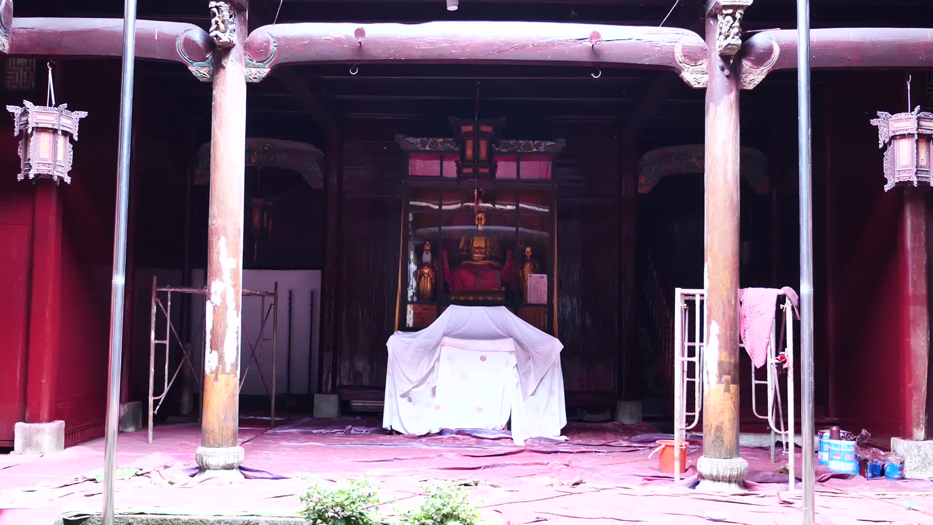安徽九华山甘露寺视频的预览图