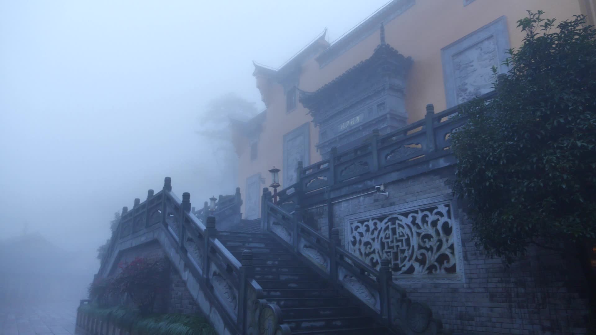 安徽九华山祗园禅寺视频的预览图