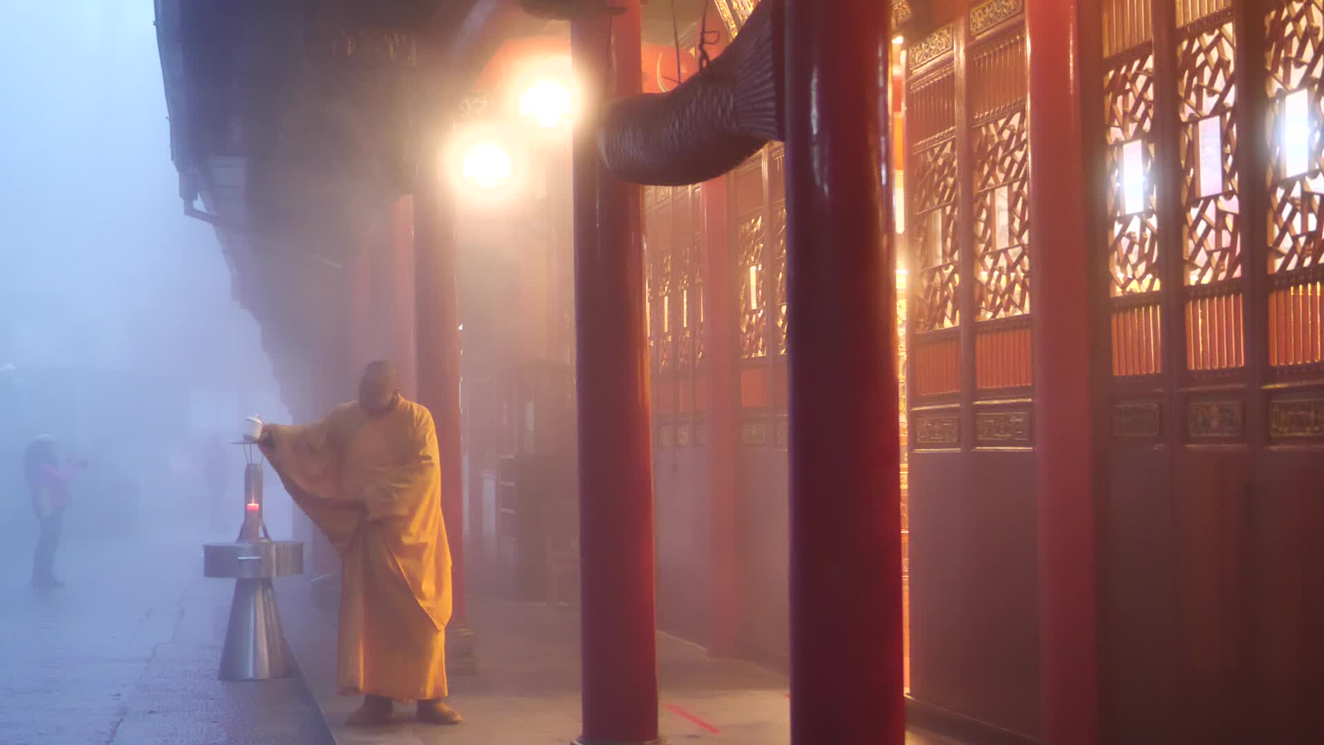 安徽九华山祗园禅寺视频的预览图