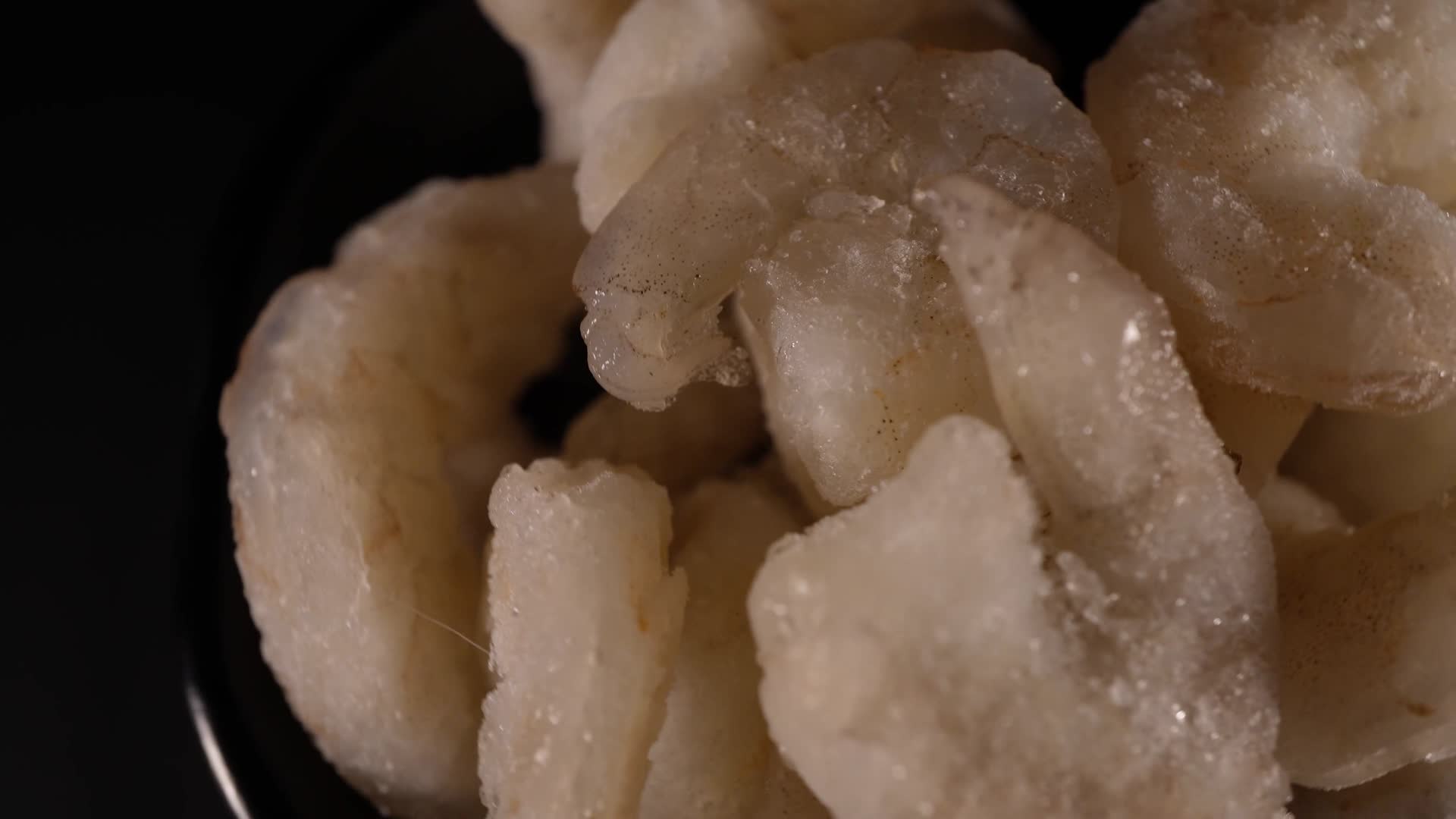 冷冻速冻海鲜虾仁视频的预览图