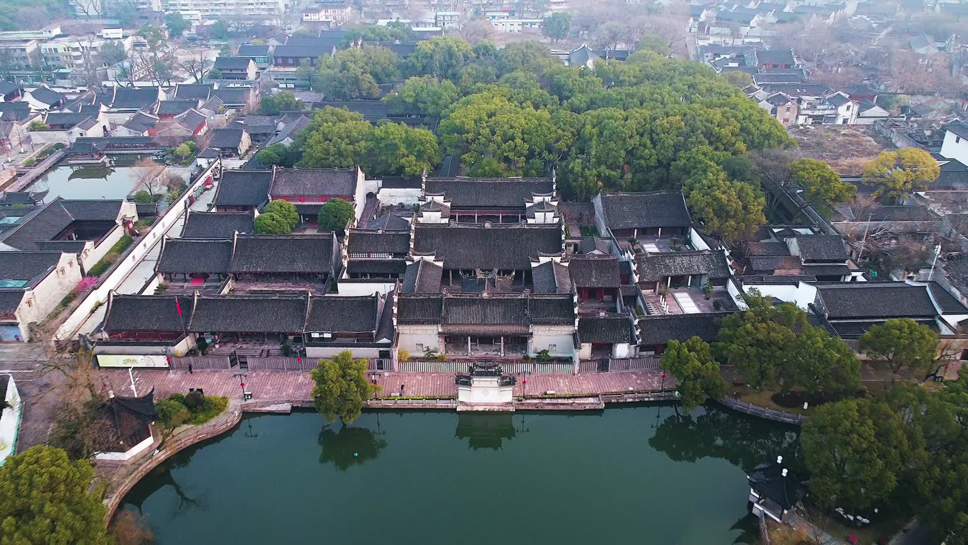 浙江省宁波城市风光地标性建筑视频的预览图