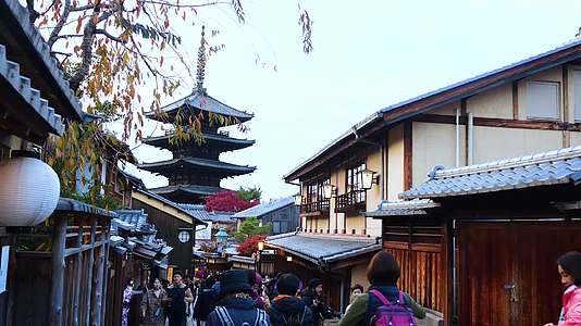 日本京都风景视频的预览图