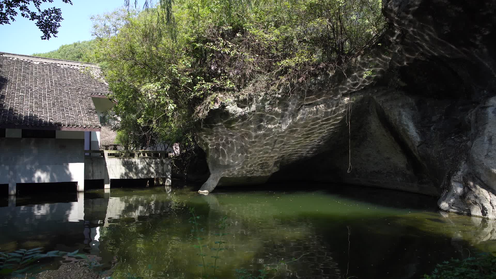 绍兴柯岩景区七星岩景区视频的预览图