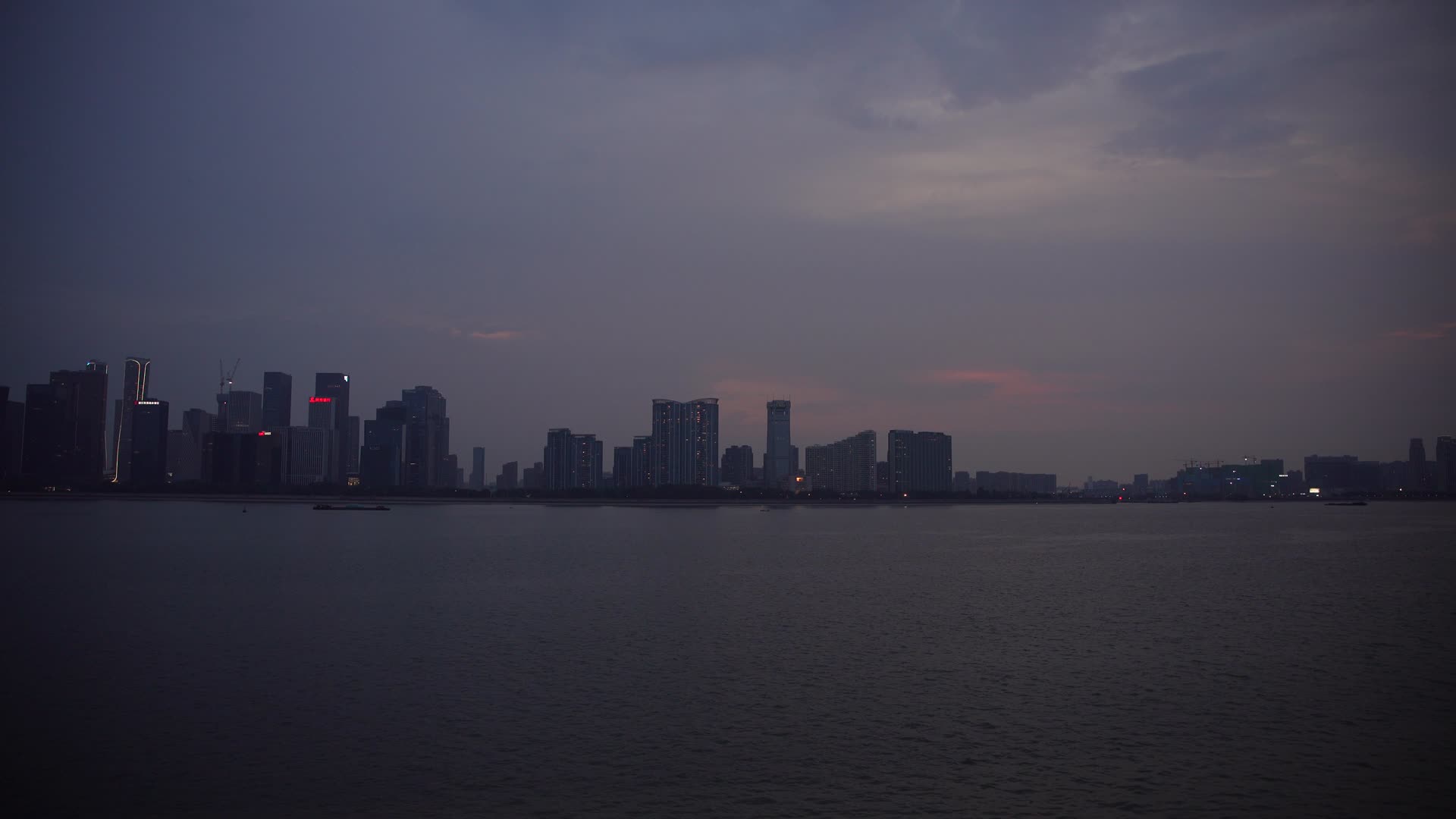 杭州江干区钱江新城城市视频的预览图
