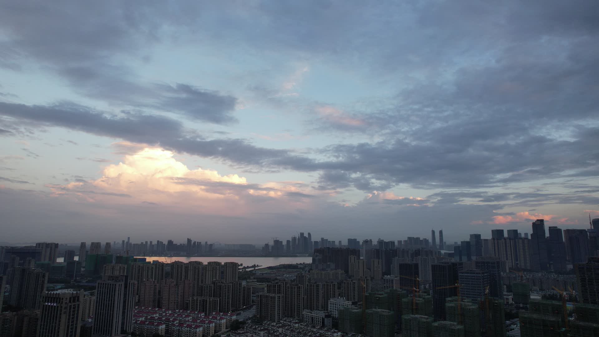 杭州江干区钱江新城城市视频的预览图