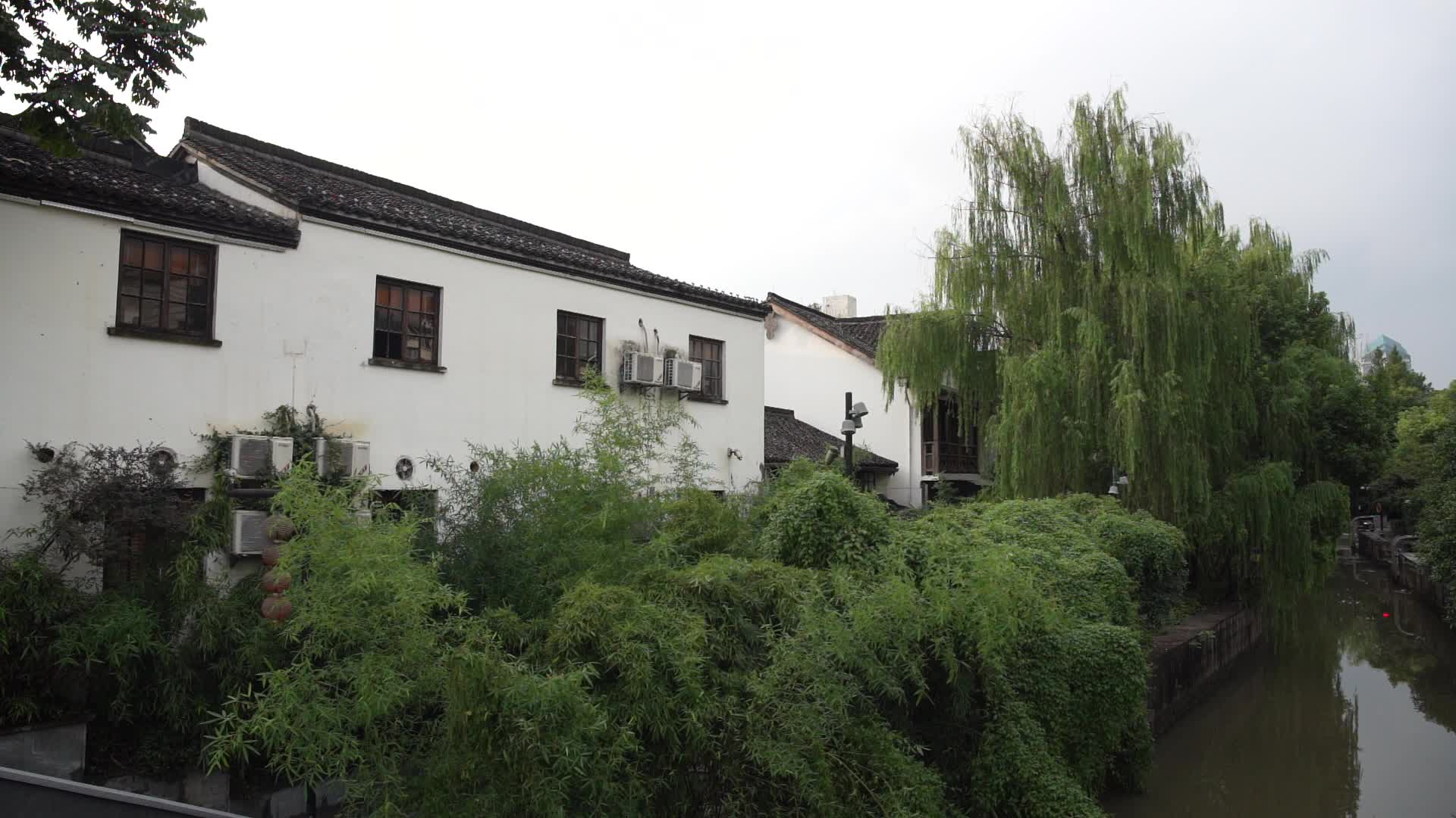 杭州五柳巷历史街区视频的预览图