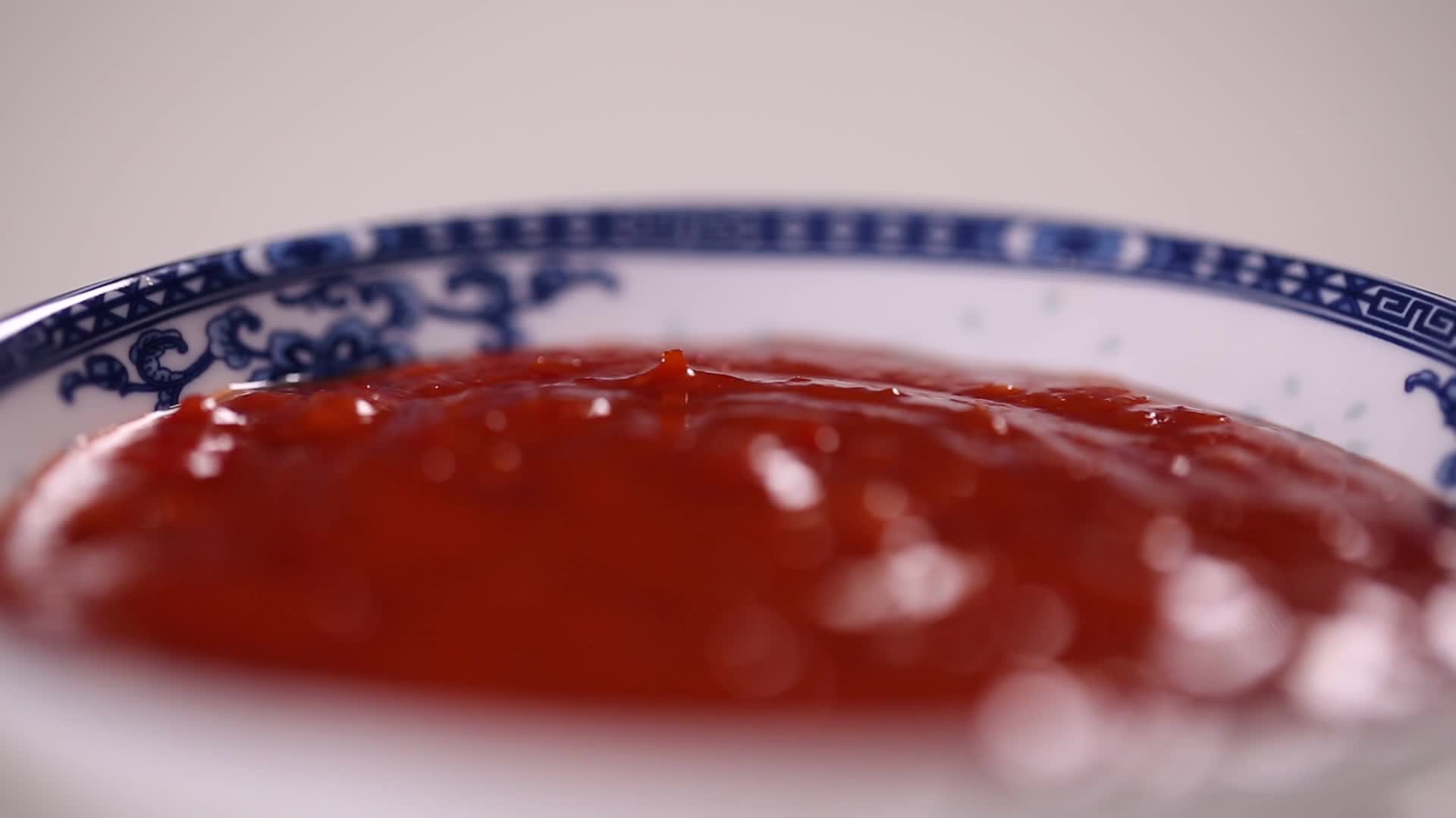 镜头合集韩式拌饭酱视频的预览图