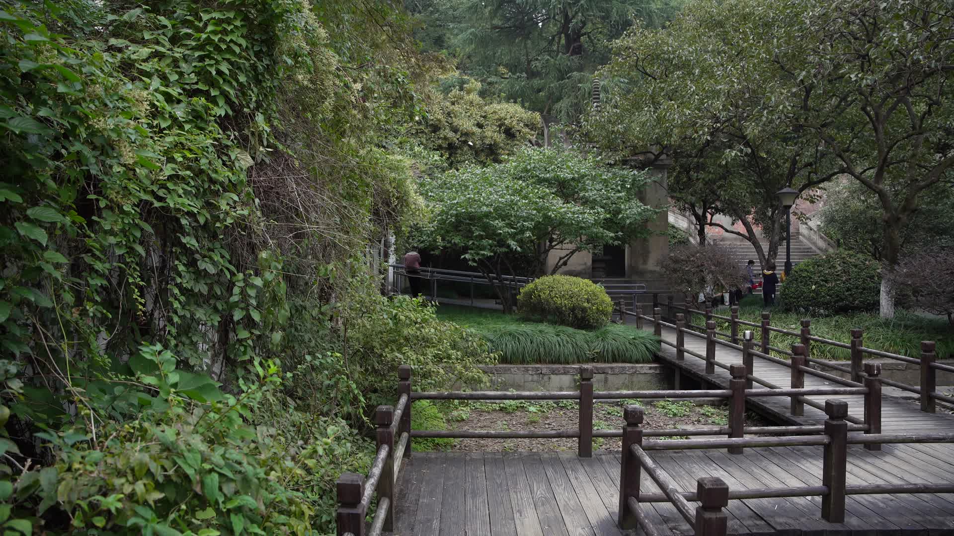 杭州西湖景区中山公园清行宫遗址视频的预览图