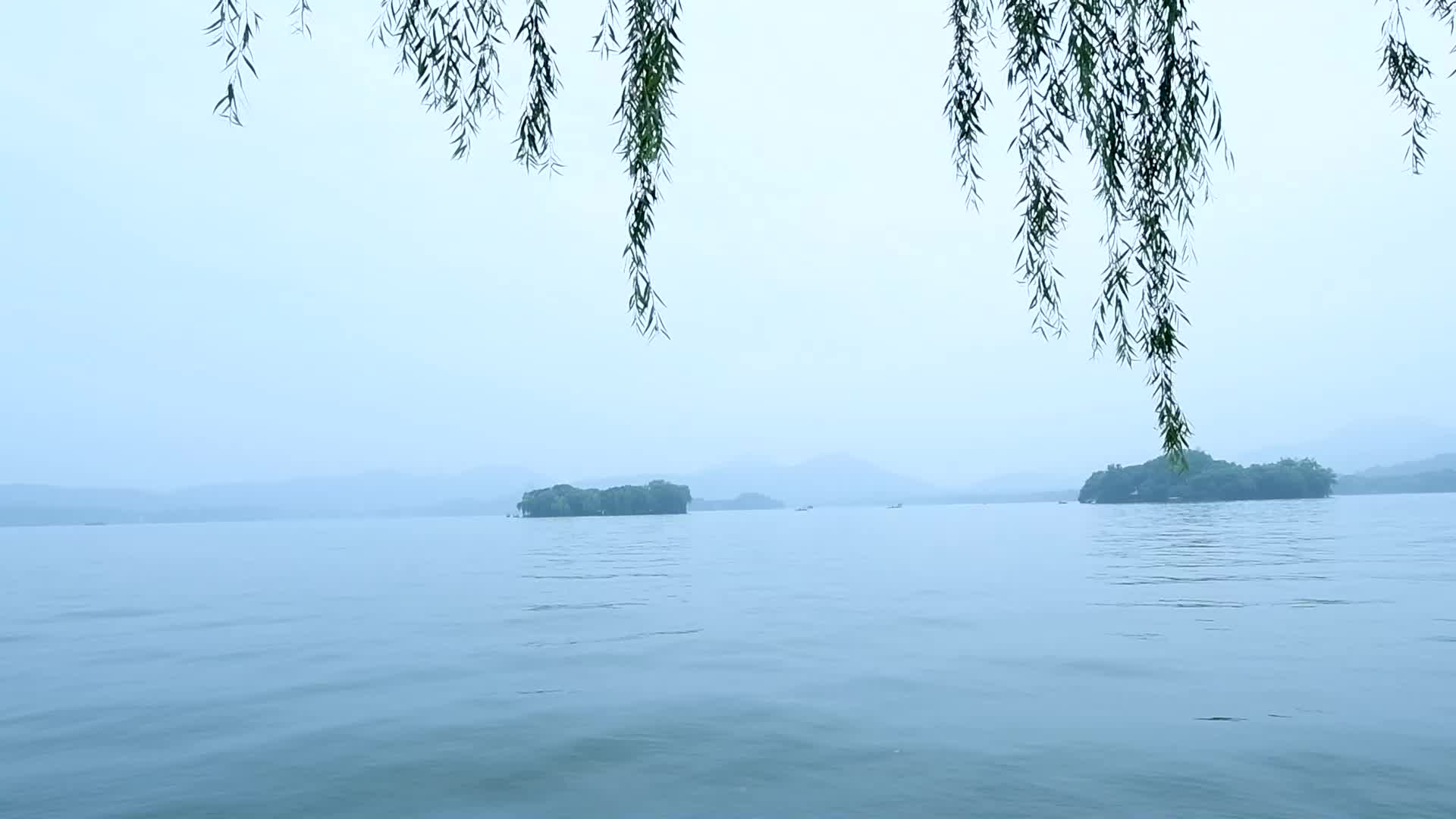 杭州西湖景区小瀛洲视频的预览图